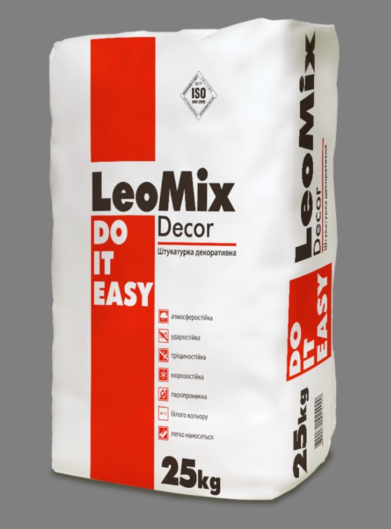 LeoMix Decor Kratzputz 1,5/2,0 mm Штукатурка декоративна «Шуба»